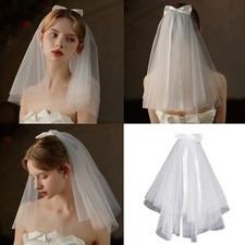 Short Tulle Veil Bridal Veil
