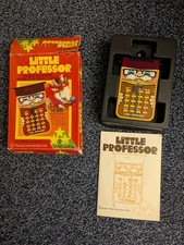 Texas Instruments Little Professor Retro Calculator Vintage 1970s