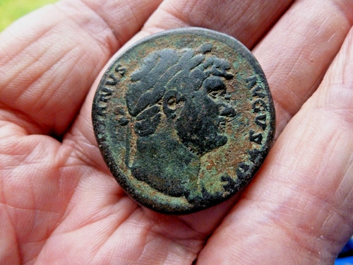 Roman empire hadrian bronze - empire., hadrian.