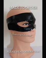 Latex Mask Black rubber Fetish