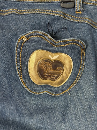 Apple bottoms y2k blue jeans - apple,