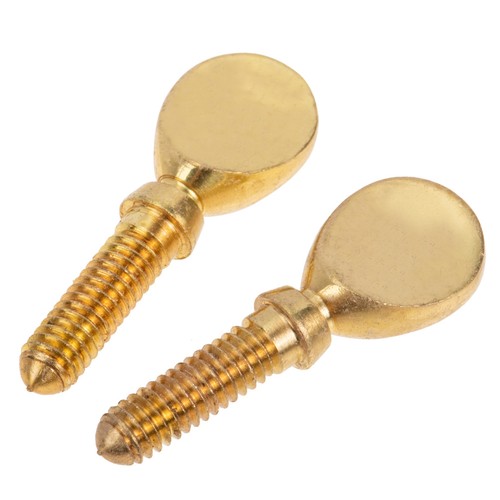 Golden copper flute head - golden,