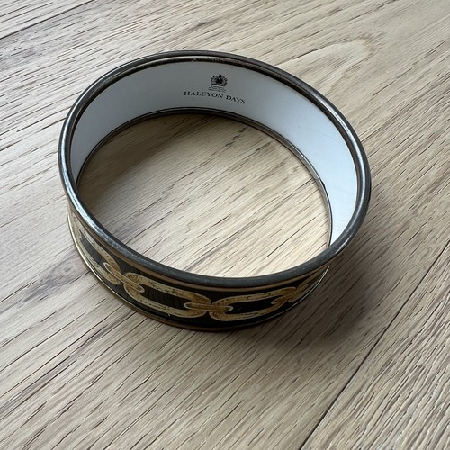 Halcyon days enamel bangle - days,