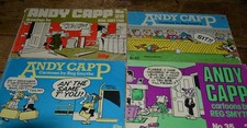 4 x Vintage Andy Capp Cartoon