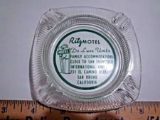 AD ASHTRAY Ritz Motel San