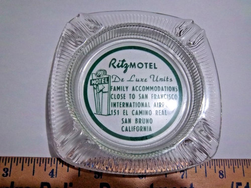 Ashtray ritz motel san - ashtray,