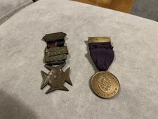 x2 Church Lads Brigade Medals