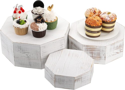 Set wood cupcake - wood,