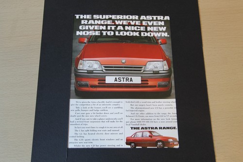 Original 1989 magazine - , advert