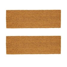 2x Coir Step Mats Coconut