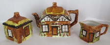 Price Kensington Cottage Ware Teapot, Milk Jug And Sugar Bowl With Lid