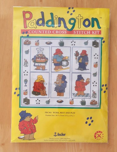 Paddington bear cross stitch - paddington,