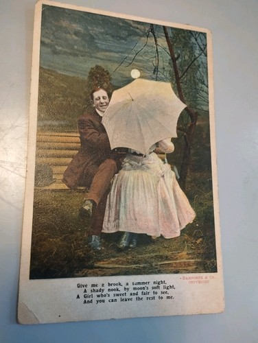 Edwardian antique postcard - edwardian,