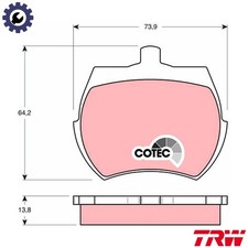 BRAKE PAD SET DISC BRAKE