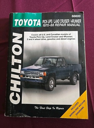 Chilton repair manual 68600 - repair,