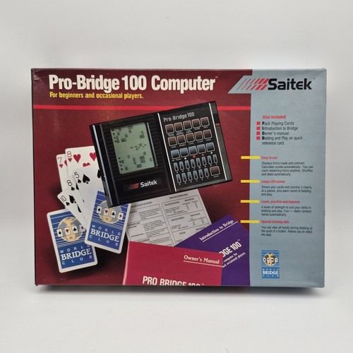 Saitek pro bridge - 100, computer