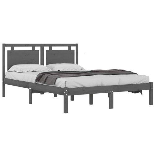 Bed frame wooden - wooden, platform