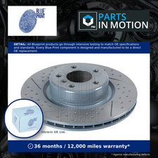 2x Brake Discs Pair Vented