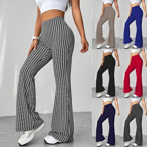 New womens slim flared pants - womens,