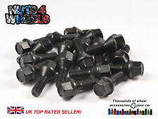 20 X BLACK WHEEL BOLTS FITS