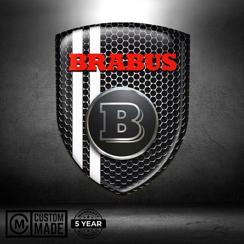 Brabus sticker fender badge - ,
