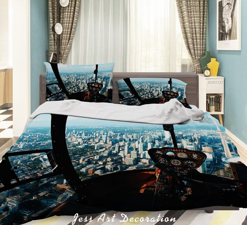 Aircraft cab quilt cover - aircraft,