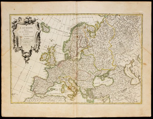 1780ca map europe - 1780ca,