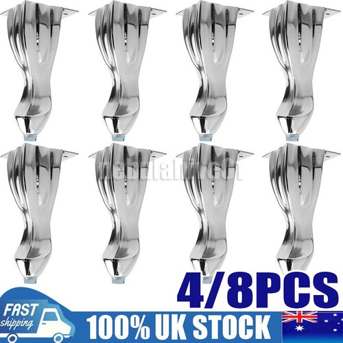 8pcs metal chrome legs - legs, feet