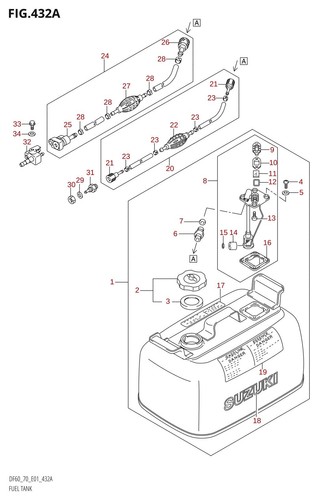Suzuki genuine washer dt55 - washer,