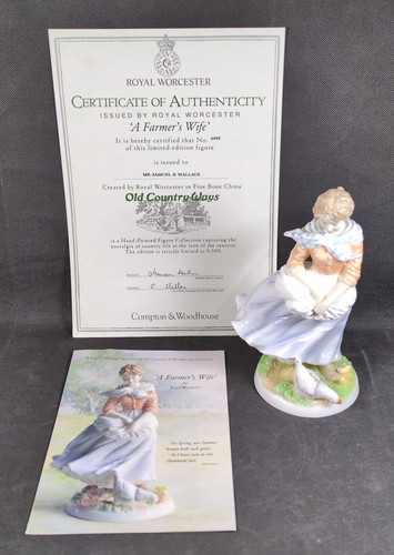 Royal worcester farmer s - worcester, a