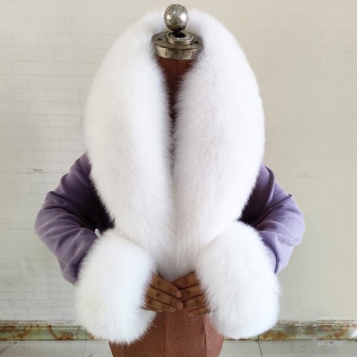 Women winter real - winter, fox