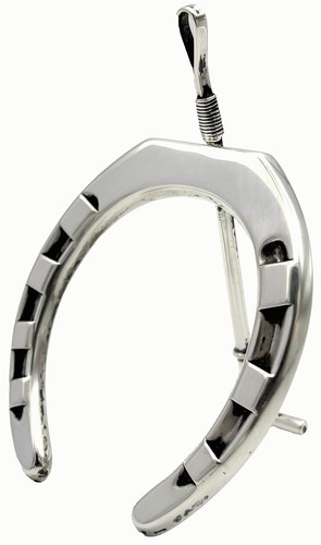 19th century silver horseshoe - 19th,