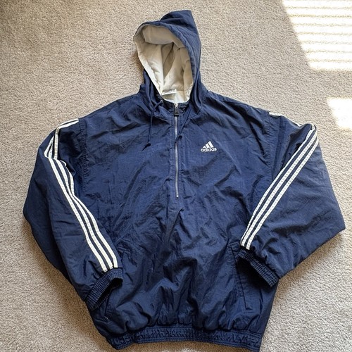 Vintage 90s adidas navy blue - adidas,