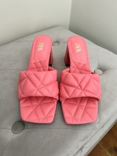 Zara Pink Heels Size 5