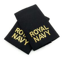 Royal Navy Able Rate RN black Rank Slide Epaulette R2528