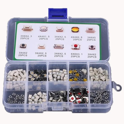 250pcs tactile push button - tactile,