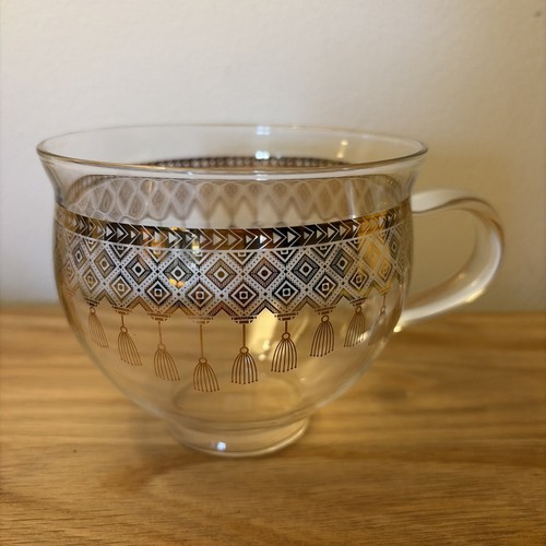 Delicate glass tea - delicate, large