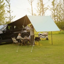 Vehicle Sunshade Tarp Easy