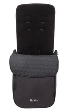 Silver cross pop footmuff cosytoes in black