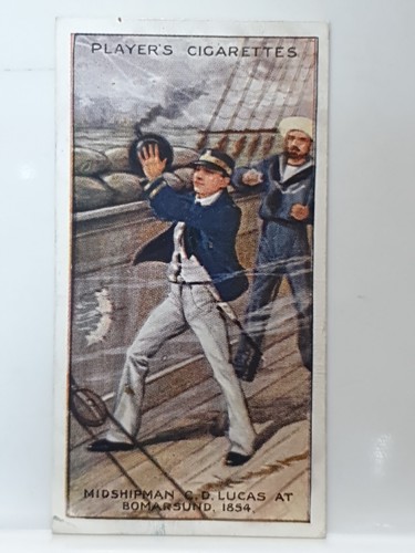 Cigarette card player - cigarette, card,