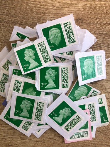 100 green unfranked 2nd second - 100,