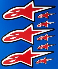 8 X ALPINESTARS MOTORCYCLE