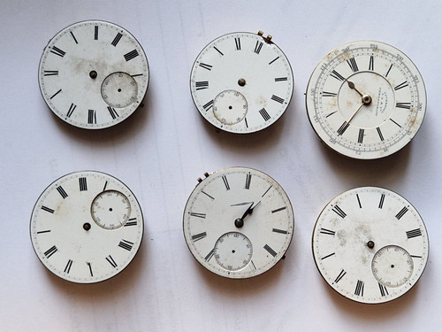 Vintage pocket watch movements - vintage,