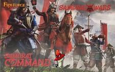 Samurai Command Fireforge Games 1/56 28mm  unboxed Samurai Wars Wargames 