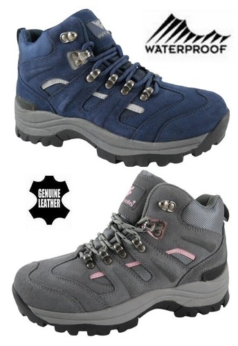 Ladies womens leather walking - ladies,