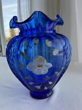 FENTON Art Glass Cobalt Blue