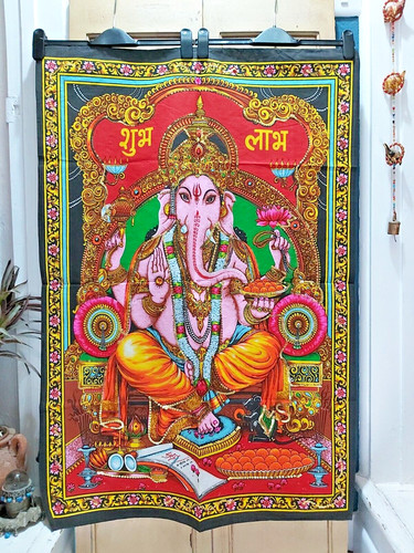 Ganesh indian wall hanging - ganesh,