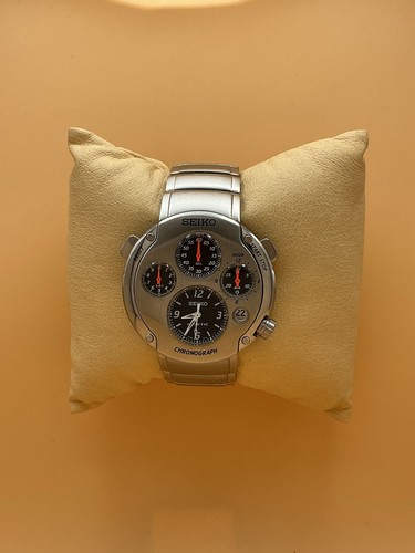 Seiko kenetic chronograph ref - seiko,