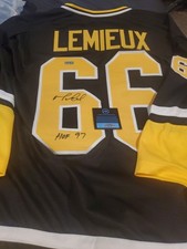 MARIO LEMIEUX SIGNED