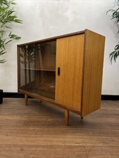 Midcentury Teak Glass Door